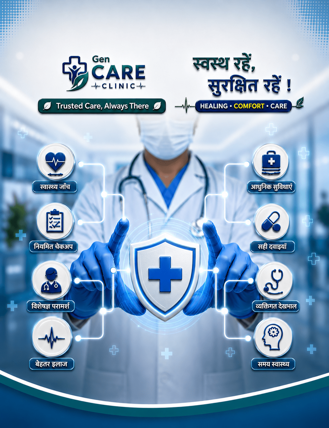 Gen CARE Clinic — Trusted Care, Always There